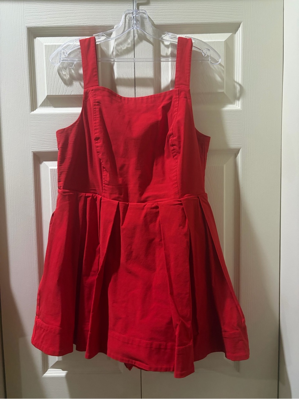 Mauve Red Sleeveless Fit-and-Flare Dress